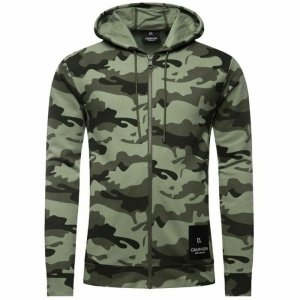 Męska kurtka sportowa Calvin Klein Full Zip Kolor Zielony