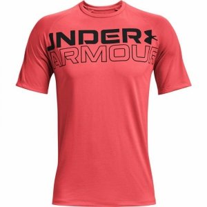 Koszulka z krótkim rękawem Męska Under Armour Tech 2.0 Czerwony