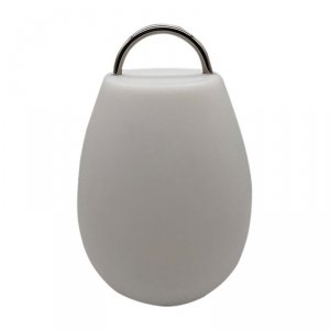 Lampa słoneczna DKD Home Decor Czarny Polietylen Biały (22 x 22 x 31,5 cm)