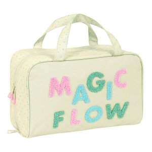 Neseser szkolny Glow Lab Magic flow Beżowy 31 x 14 x 19 cm
