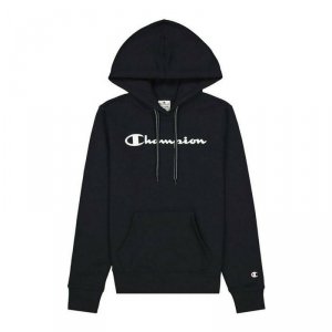 Bluza z kapturem Damska Champion Script Ciemnoniebieski