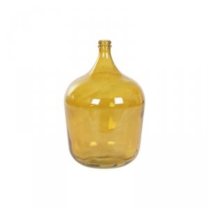 Wazon DKD Home Decor Pomarańczowy szkło hartowane 36 x 36 x 56 cm