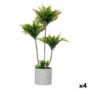 Roślina Dekoracyjna Ibergarden XD22-1826 Plastikowy Cement Palma 20 x 70 x 20 cm (4 Sztuk)