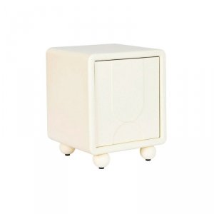 Stolik Nocny DKD Home Decor Biały Drewno MDF 45 x 40 x 55 cm