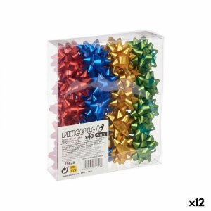 Pętle Pincello 4 PVC 5 x 3,5 x 5 cm Matowy Wielokolorowy (12 Sztuk)