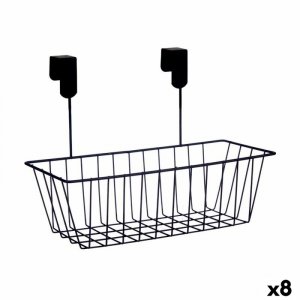 Suszarka Kuchenna Kinvara W6692P PDQ Czarny Żelazo 28 x 12 x 9 cm (8 Sztuk)