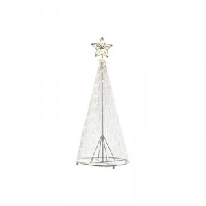 ozdoby świąteczne DKD Home Decor Srebrzysty 25 x 25 x 60 cm