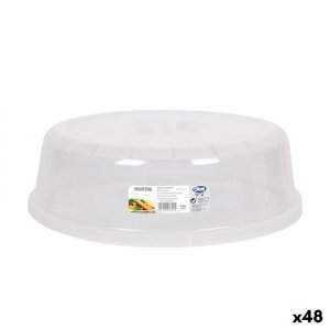 Osłona do kuchenki mikrofalowej Dem Montera Przezroczysty Plastikowy 24 x 24 x 7 cm (48 Sztuk)