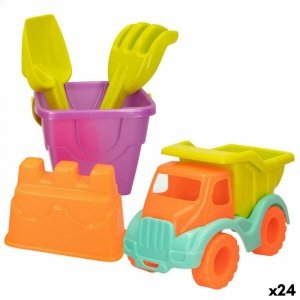 Zestaw zabawek plażowych Colorbaby 5 Części polipropylen (24 Sztuk)