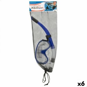 Gogle do nurkowania z rurką AquaSport