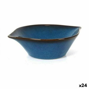 Miska na Przekąski La Mediterránea Pica-pica Niebieski 15 x 11,7 x 4,4 cm (24 Sztuk)