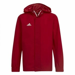 Kurtka Sportowa Dziecięca Adidas Entrada 22 Czerwony