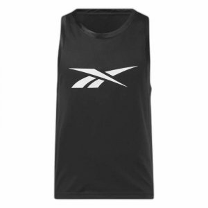 Koszulka do koszykówki Reebok Czarny