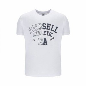 Koszulka z krótkim rękawem Męska Russell Athletic AMT A40071