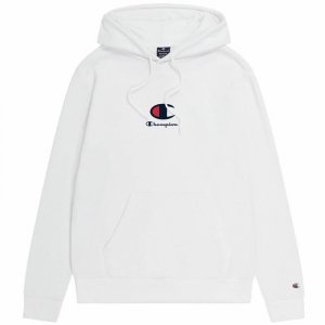 Bluza z kapturem Męska Champion Hooded Biały
