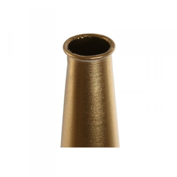 Wazon Home ESPRIT Biały Złoty Metal Nowoczesny 14,5 X 14,5 X 82 cm