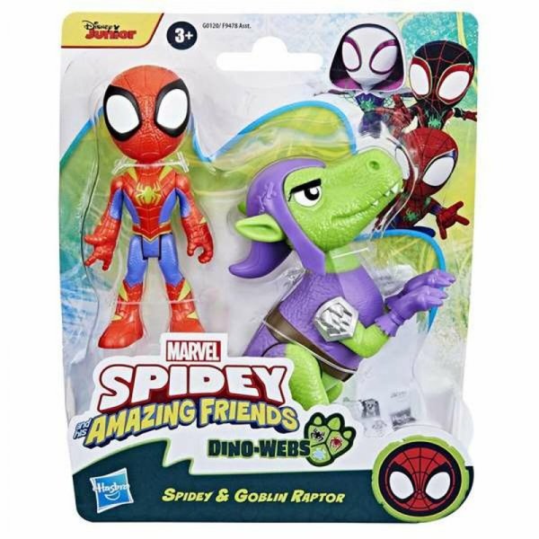Figurki Superbohaterów Spidey Goblin Raptor 6,4 x 1,78 x 1,52 cm
