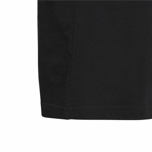 Koszulka z krótkim rękawem dla dzieci Adidas Essentials Czarny