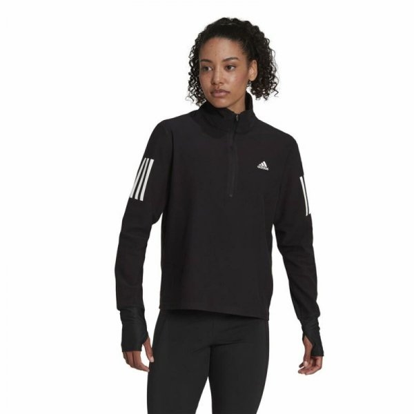 Kurtka sportowa Adidas Own The Run 1/2 Zip Czarny