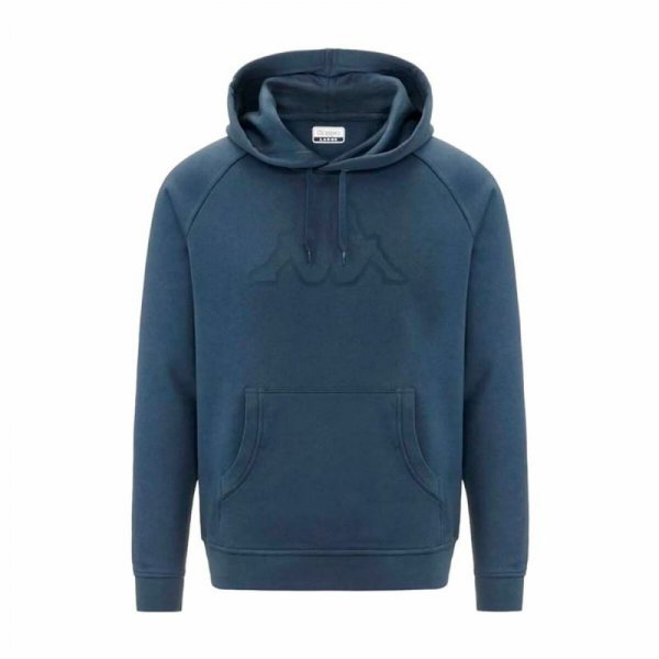 Bluza z kapturem Męska Kappa Zaiver Niebieski