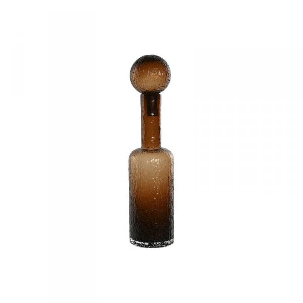 Wazon Home ESPRIT Brązowy Szkło Nowoczesny 12,5 X 12,5 X 50,5 cm