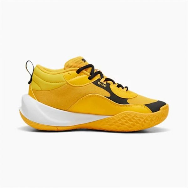 Obuwie Koszykarskie dla Dzieci Puma Playmaker Pro Żółty