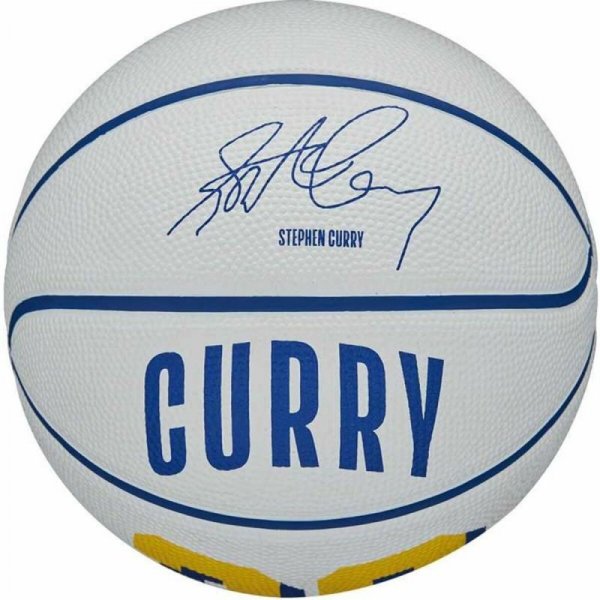 Piłka do Koszykówki Wilson Player Icon Mini Curry Biały (Rozmiar 3)