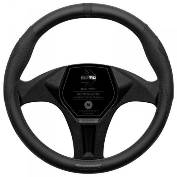 Pokrowiec na Kierownicę MOMO MOMLSWC0SUPBE Czarny Ø 38-39 cm