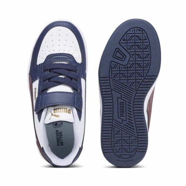 Obuwie Sportowe Dziecięce Puma Caven 2.0 Ac+ P Biały Czerwony