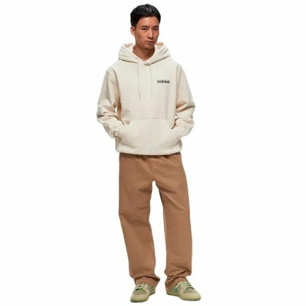 Bluza z kapturem Męska Napapijri B-Linth H Beige Dimity 2