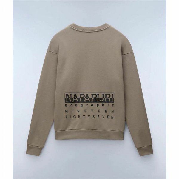 Bluza bez kaptura Męska Napapijri B-Premium C Beige Brindle 2