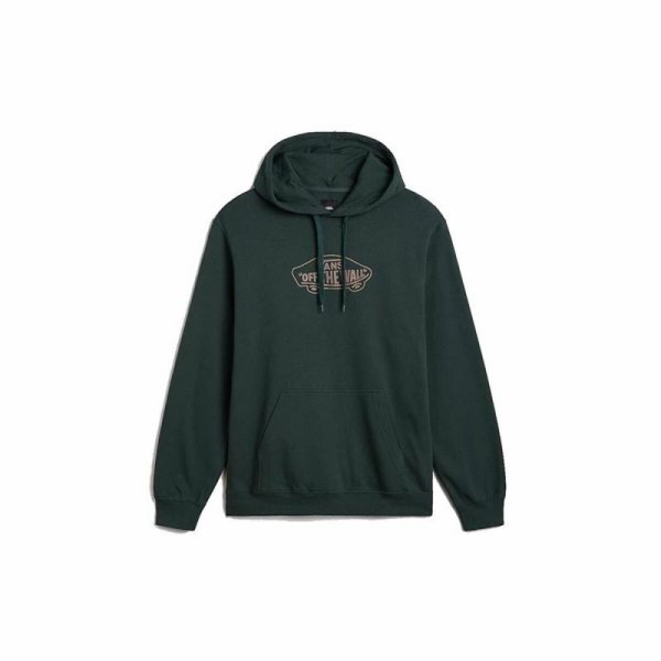 Bluza z kapturem Męska Vans Off The Wall Kolor Zielony