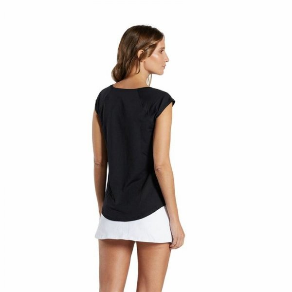T-shirt damski bez rękawów Ditchil Czarny