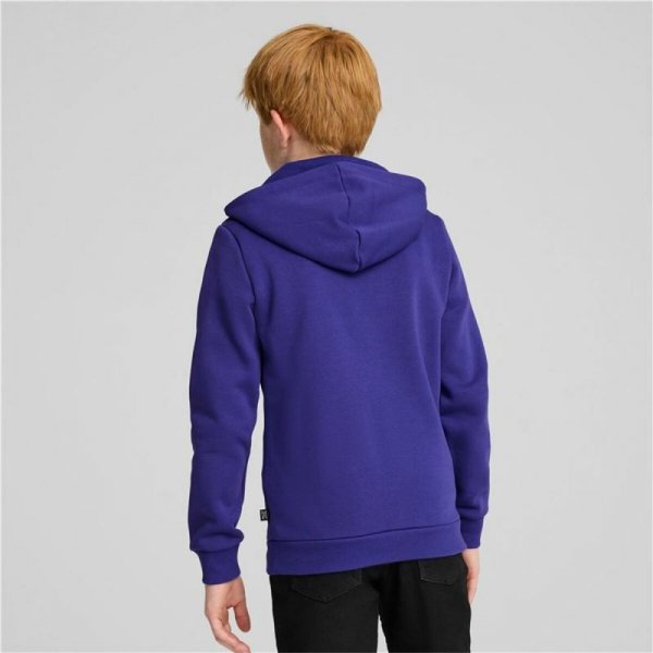 Bluza z kapturem Dziecięca Puma Essentials+ 2 Col Big Logo Niebieski