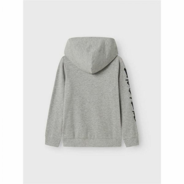 Bluza z kapturem Dziecięca Name It Jasnoszary