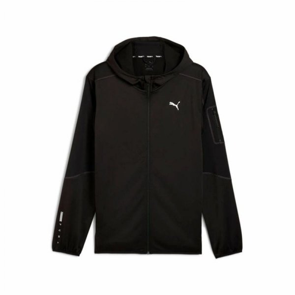 Bluza z kapturem Męska Puma Flex Panelled Jacket Czarny