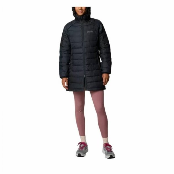 Kurtka Sportowa Damska Columbia Powder Lite II Mid Czarny