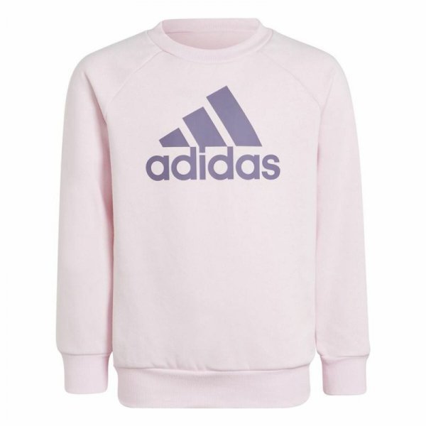 Dres Dziecięcy Adidas Lk Bos Jog Fleece Różowy