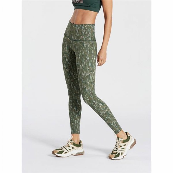 Legginsy Sportowe Damskie Ditchil Ditchil Vibrant Oliwka