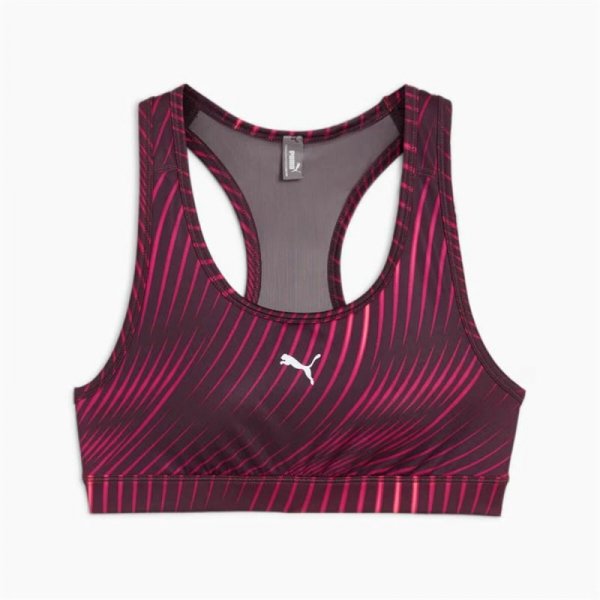 Stanik Sportowy Puma 4Keeps Bra P Różowy