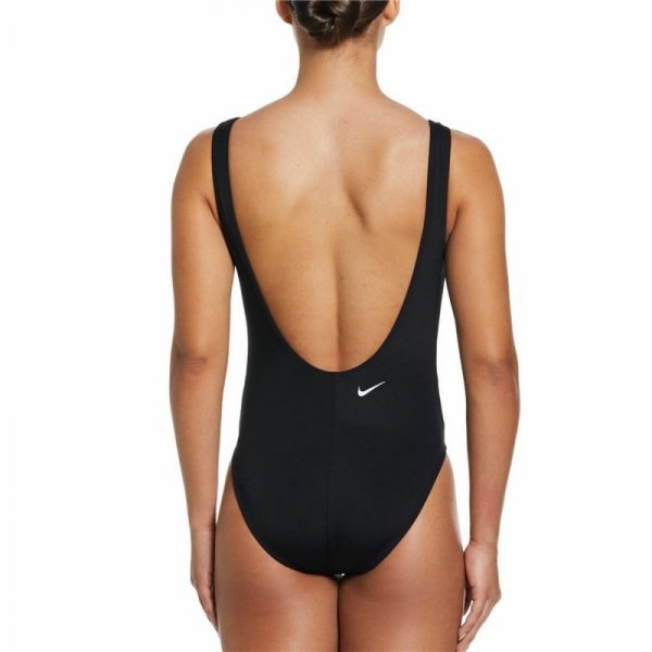 Strój kąpielowy Damski Nike U-Back Czarny