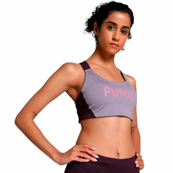Stanik Sportowy Puma 4Keeps Liliowy