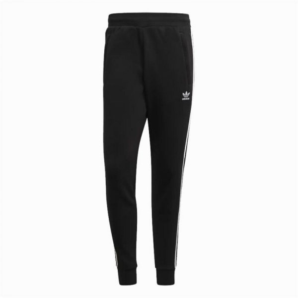 Długie Spodnie Dresowe Adidas Classics Czarny Mężczyzna