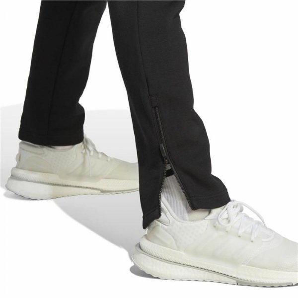 Długie Spodnie Dresowe Adidas IB4070 Czarny Mężczyzna