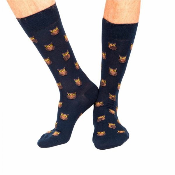 Skarpety Jimmy Lion Owls Ciemnoniebieski 36-40