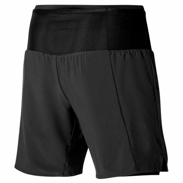 Krótkie Spodenki Sportowe Męskie Mizuno Multi Pocket 2In1 7.5 Czarny