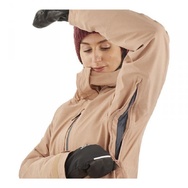 Kurtka narciarska Salomon Stance Cargo Kobieta
