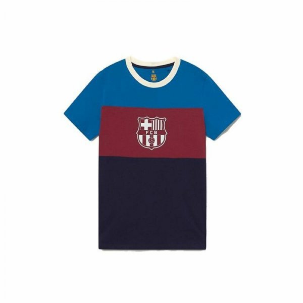 Koszulka Piłkarska z Krótkim Rękawem Dziecięca F.C. Barcelona Czerwony