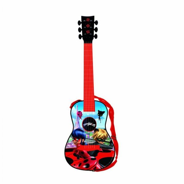 Gitara Dziecięca Lady Bug 2682 Czerwony