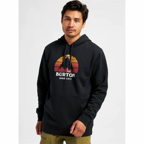 Bluza z kapturem Męska Burton Underhill Czarny